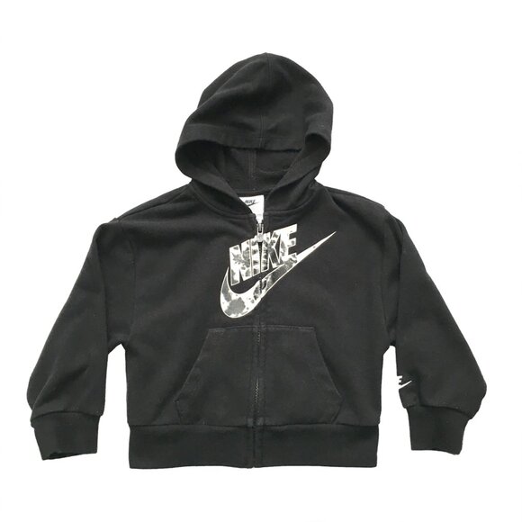 Nike Boy's Sweatshirt Hoodie Size 3T Black - Picture 3 of 7